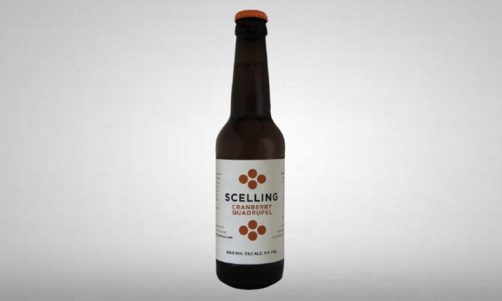 Scelling Cranberry Quadrupel flesje